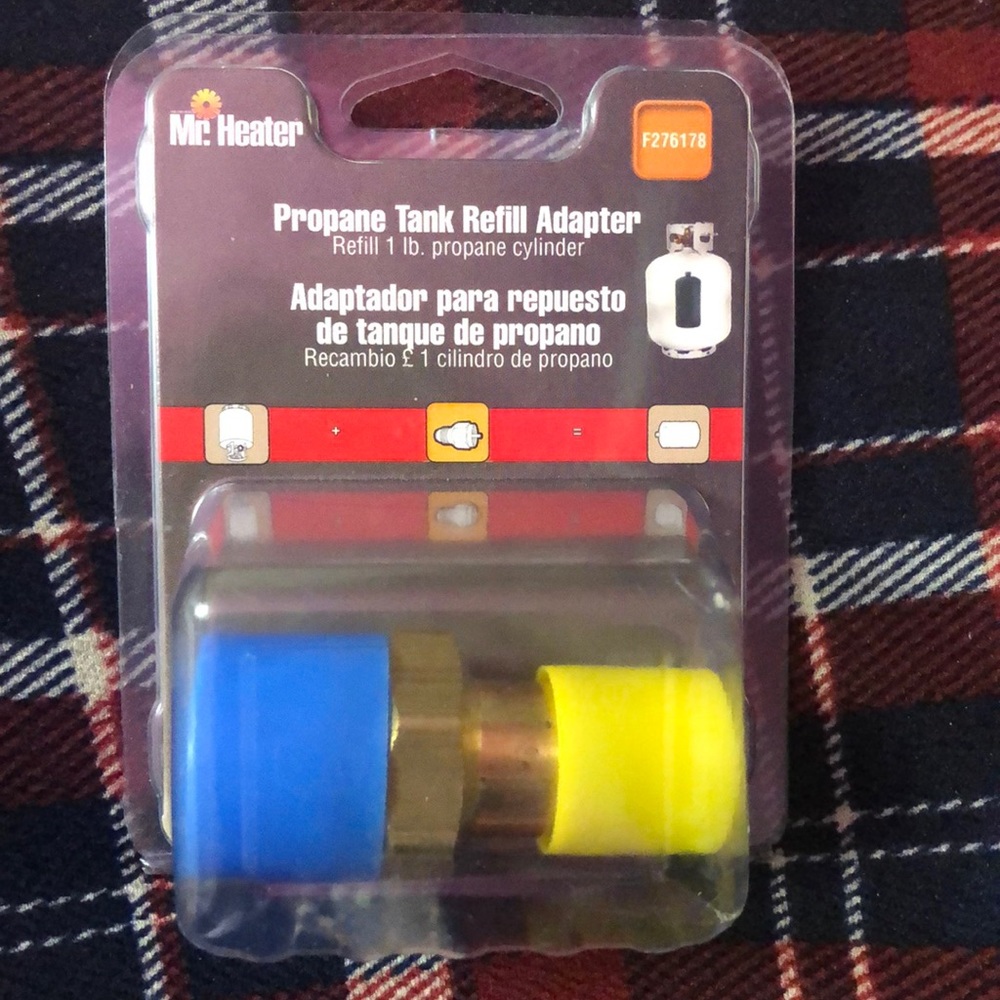 PROPANE TANK REFILL ADAPTER
